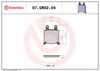 BREMBO Brake Pad Set, disc brake 07GR0204