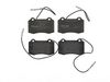 BREMBO Brake Pad Set, disc brake P 61 064