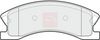 APEC Brake Pad Set, disc brake PAD1389