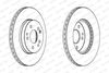 Ferodo DDF457 Brake Disc Pair of Discs