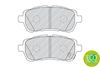 Ferodo Brake Pad Set, disc brake FDB4110