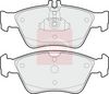 APEC Brake Pad Set, disc brake PAD886