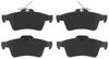 комплект спирачно феродо, дискови спирачки