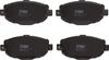 комплект спирачно феродо, дискови спирачки