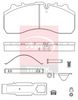 APEC Brake Pad Set, disc brake PAD29278K