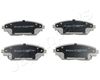 Комплект тормозных колодок, дисковый тормоз JAPANPARTS PA-309AF