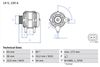Bosch Alternator 0 986 049 990