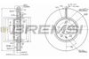 Гальмівний диск BREMSI CD837V (DBC337V)