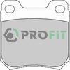 Комплект гальмівних колодок, дискове гальмо PROFIT 5000-1117