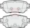 APEC Brake Pad Set, disc brake PD3753