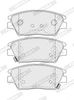 Ferodo Brake Pad Set, disc brake FDB5432