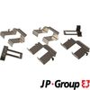 Комплектующие, колодки дискового тормоза JP GROUP 1164004210