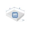 Фильтр салона UFI 53.147.00