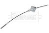 Borg & Beck brake cable - BKB3945