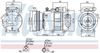 Nissens Compressor, air conditioning 89292