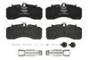 BREMBO Brake Pad Set, disc brake P B4 601S
