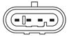 BOSCH Lambda Sensor 0 258 010 176