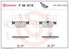 BREMBO Brake Pad Set, disc brake P 06 071E