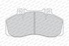 Sada brzdových destiček, kotoučová brzda FVR1522