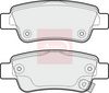 APEC Brake Pad Set, disc brake PAD1940