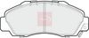 APEC Brake Pad Set, disc brake PAD737