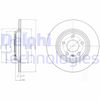 Тормозной диск DELPHI BG4081C