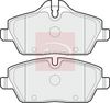 APEC Brake Pad Set, disc brake PAD1443
