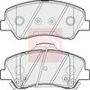 APEC Brake Pad Set, disc brake PAD1883