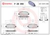 BREMBO Brake Pad Set, disc brake P 28 090