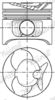 Поршень NÜRAL 87-743120-20