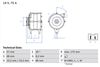 Bosch Alternator 0 986 034 861