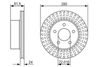 Bosch Brake Disc 0 986 479 386 (0986479386)