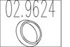 Кільце ущільнювача, труба вихлопного газу MTS 02.9624
