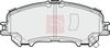 APEC Brake Pad Set, disc brake PAD2032