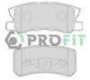 Комплект гальмівних колодок, дискове гальмо PROFIT 5000-1604