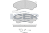 Комплект гальмівних колодок, дискове гальмо ICER 141522-066 (23858, 23919, 23920)