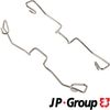 Комплектуючі, колодки дискового гальма JP GROUP 1164005610