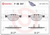 BREMBO Brake Pad Set, disc brake P 06 047
