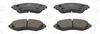 Комплект тормозных колодок, дисковый тормоз CHAMPION 573718CH