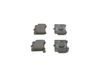 Bosch Brake Pad Set, disc brake 0 986 493 550