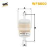 Паливний фільтр WIX FILTERS WF8600