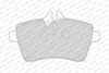 Ferodo Brake Pad Set, disc brake FDB1749