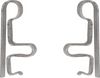 комплект спирачно феродо, дискови спирачки