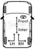 Borg & Beck brake cable lh & rh - BKB3713