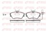 Комплект гальмівних колодок, дискове гальмо REMSA 0480.21 (PCA048021, 21479, 23445, D852-7729)