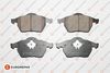 Комплект тормозных колодок, дисковый тормоз EUROREPAR 1617270780