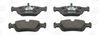 Комплект тормозных колодок, дисковый тормоз CHAMPION 573710CH