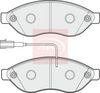 APEC Brake Pad Set, disc brake PAD1858