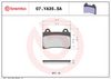 BREMBO Brake Pad Set, disc brake 07YA35SA