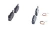 комплект спирачно феродо, дискови спирачки